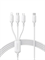 Кабель для зарядки 100W Baseus Fast Charging Cable 3 в 1 P10377706213-00 CB000166 белый 6932173685149