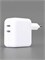Сетевое зарядное устройство Apple 35W 2хUSB-C Power Adapter для iPhone iPad iPod A2676 MW2K3ZM/A белый 195949376733
