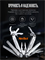 Мультитул EDC тактический туристический NexTool Flagship Multifunctional Knife NE20214 серебристый 6973907631209