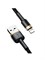 Кабель Baseus Color Blocking Design USB - Lightning 2А 3м CALKLF-RV1 Черный 6953156296329