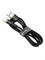 Кабель Baseus Color Blocking Design USB - Lightning 2А 3м CALKLF-RV1 Черный 6953156296329