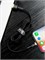 Кабель Baseus Color Blocking Design USB - Lightning 2А 3м CALKLF-RV1 Черный 6953156296329