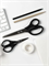 Канцелярские ножницы универсальные HuoHou Titanium Plated Stationery Scissors Set HU0030 набор 2 шт. черный 6970960060304