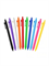 Ручки гелевые цветные автоматические для школы набор 10 цветов Xiaomi KACO Pure Plastic Gel Ink Pen K1015 6958961214049