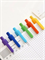 Ручки гелевые цветные автоматические для школы набор 10 цветов Xiaomi KACO Pure Plastic Gel Ink Pen K1015 6958961214049