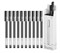Ручки гелевые черные набор Xiaomi Mi Jumbo Gel Pen 10 шт. черный (MJZXB02WC) 6934177709289