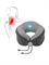 Массажер для шеи массажная подушка LeFan Massage Sleep Neck Pillow LR-S100 черный 6977743490433